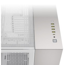 Corsair 6500X Tempered Glass Mid-Tower White/Gray