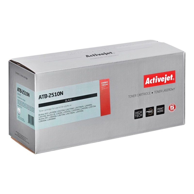 Activejet ATB-2510N Toner (zamiennik Brother TN2510 Supreme 1200 stron czarny)