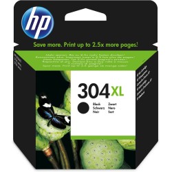 Tusz HP czarny HP 304XL , HP304XL N9K08AE, 300 str.