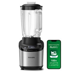 Philips 7000 series HR3760/00 blender Blender stołowy 1500 W Czarny, Metaliczny