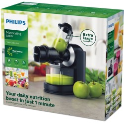 Wyciskarka wolnoobrotowa Philips HR1889/70 (150W kolor czarny)