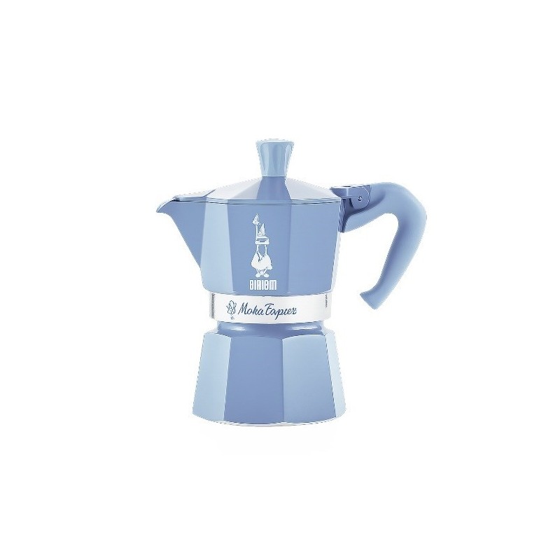 Zestaw kawiarka Bialetti Moka Express 3tz z kawą migdałową 250g Zestaw kawiarka Bialetti Moka Express 3tz z kawą migdałową 250g
