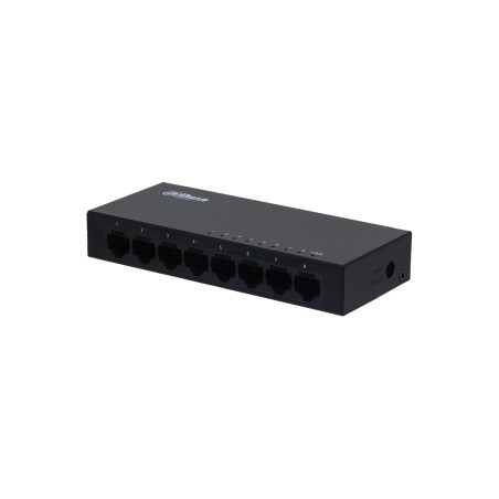 Dahua Technology Access DH-PFS3008-8GT Nie zarządzany L2 Gigabit Ethernet (10/100/1000) Czarny