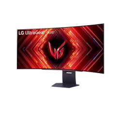 LG 45GS95QX-B monitor komputerowy 114,3 cm (45") 3440 x 1440 px Wide Quad HD OLED Czarny