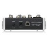 Behringer 502S - 5-kanałowy kompaktowy mikser analogowy z interfejsem USB zaprojektowany specjalnie do obsługi podcastów,