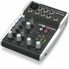 Behringer 502S - 5-kanałowy kompaktowy mikser analogowy z interfejsem USB zaprojektowany specjalnie do obsługi podcastów,