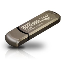 Przenośny dysk Kanguru Solutions Kanguru Defender 3000 - 256 GB - USB Type-C - 3.2 Gen 1 (3.1 Gen 1) - 300 MB/s - Zaślepka -