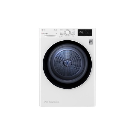 LG RH80V3AV6N suszarki do prania Wolnostojący Od przodu 8 kg A++ Biały