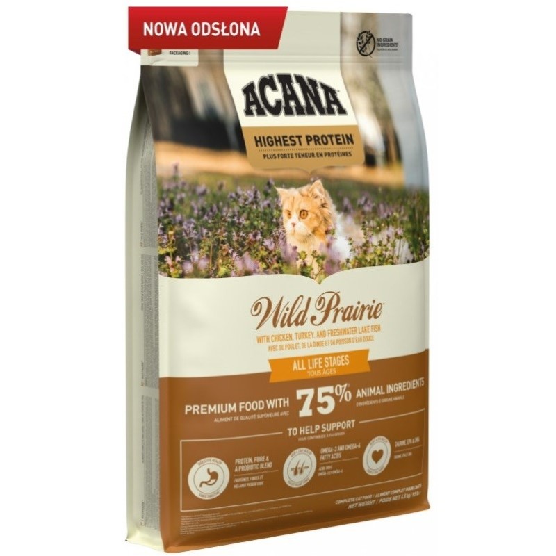 ACANA Wild prairie cat 4,5kg ACANA Wild prairie cat 4,5kg