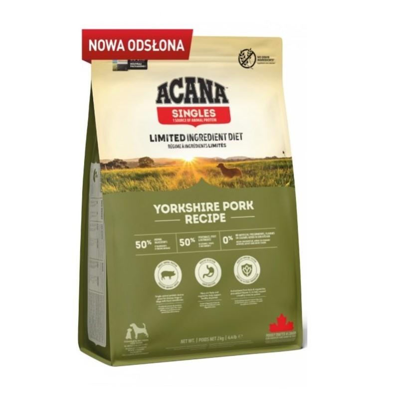 ACANA Yorkshire Pork 11,4kg ACANA Yorkshire Pork 11,4kg