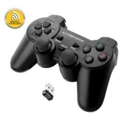 Gamepad bezprzewodowy Esperanza EGG108K (PC, PS3 kolor czarny)