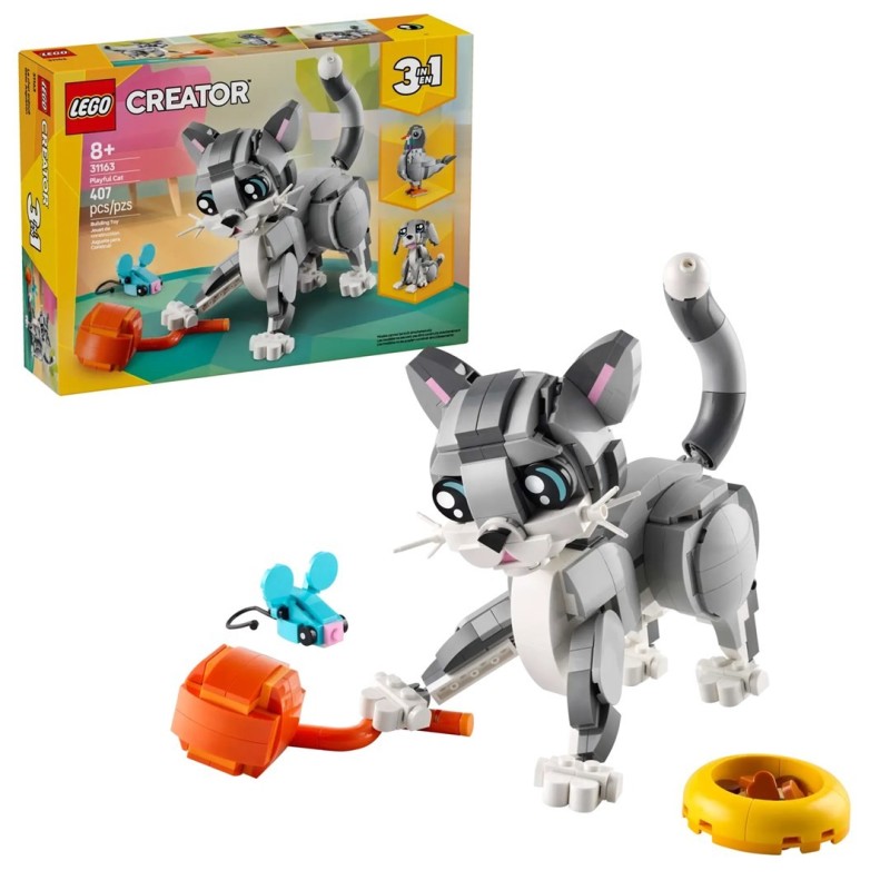 LEGO CREATOR 3w1 31163 Psotny kot LEGO CREATOR 3w1 31163 Psotny kot
