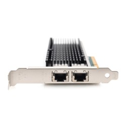 Digitus Dwuportowa karta sieciowa klasy serwerowej Ethernet 10 Gbps