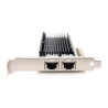 Digitus Dwuportowa karta sieciowa klasy serwerowej Ethernet 10 Gbps