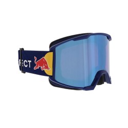 RedBull SPECT Solo gogle do sportów zimowych Granatowy (marynarski) Unisex Niebieski Cylindryczna (płaska) soczewka