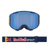 RedBull SPECT Solo gogle do sportów zimowych Granatowy (marynarski) Unisex Niebieski Cylindryczna (płaska) soczewka