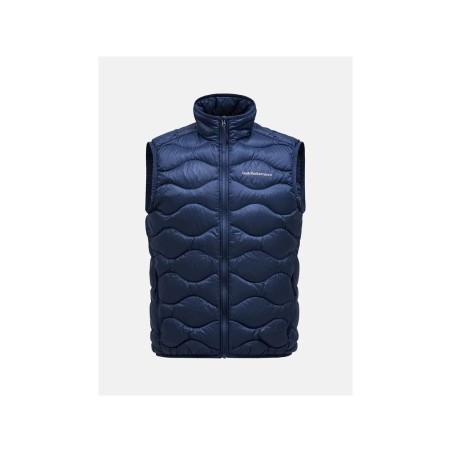Kamizelka puchowa Peak Performance Helium Down Vest - blue shadow/shadow rozmiar: M