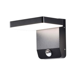 Projektor Oprawa Elewacyjna V-TAC 17W Czujnik Ruchu Czarna IP65 VT-11020-150-B 4000K 2580lm