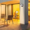 Projektor Oprawa Elewacyjna V-TAC 17W Czujnik Ruchu Czarna IP65 VT-11020-150-B 4000K 2580lm