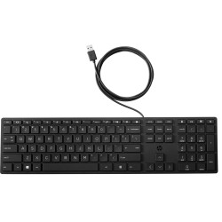 Klawiatura HP 320K Przewodowa Czarna US 9SR37AA