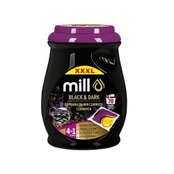MILL PROFESSIONAL Kapsułki 2k. do prania czarnych i ciemnych 70 szt. (opak.zb 4 szt.)
