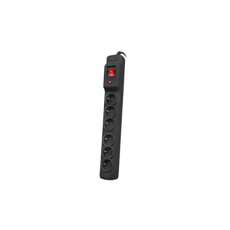 LISTWA ZASILAJĄCA ARMAC MULTI M6 10M 6X 230V PL CZARNA
