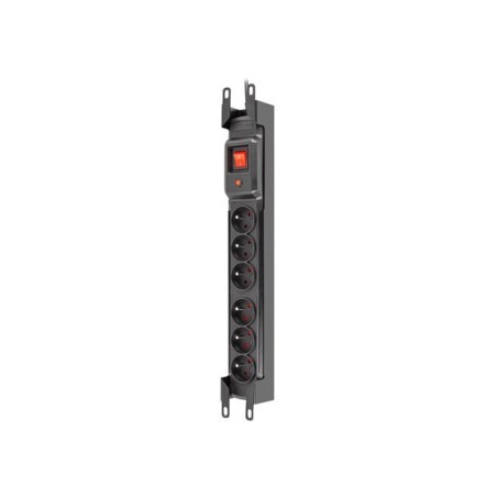 LISTWA ZASILAJĄCA RACK 19" ARMAC M6 3M 6X 230V IEC CZARNA