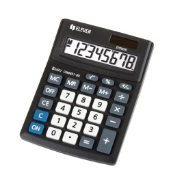ELEVEN kalkulator biurowy CMB801BK czarny