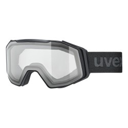 Uvex 5505422028 gogle do sportów zimowych Czarny Przezroczysty