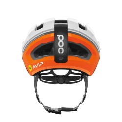 POC PC108751126MED1 sportowe nakrycie głowy Pomarańczowy, Biały