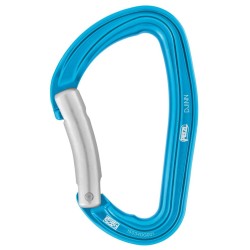Petzl DJINN Zapięcie z blokadą Aluminium Turkusowy 1 szt.