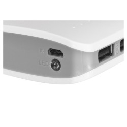 PowerBank Esperanza Radium EMP106WE (8000mAh microUSB, USB 2.0 kolor biały)