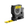 DYMO D1 - Standard Etykiety - Czarny na żółtym - 19mm x 7m
