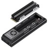 GRAUGEAR G-M205-20G-F stacja dokująca do dysków twardych USB 3.2 Gen 2 (3.1 Gen 2) Type-C Czarny
