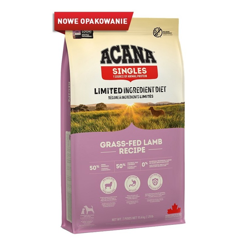 ACANA Grass-fed Lamb 11,4kg ACANA Grass-fed Lamb 11,4kg