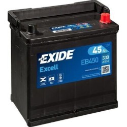 Exide Excell EB450 akumulator samochodowy Ołowiany (VRLA) 45 Ah 12 V 330 A Samochód