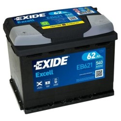 Akumulator samochodowy Exide EB621 ołowiany (VRLA) 62 Ah 12 V 540 A do samochodu