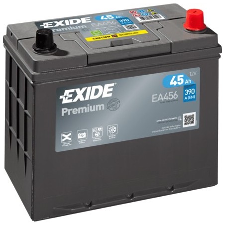 Exide EA456 akumulator samochodowy ołowiany (VRLA) 45 Ah 12 V 390 A