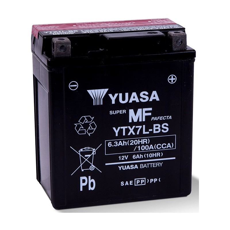 Akumulator Yuasa YTX7L-BS samochodowy ołowiany (VRLA) 6 Ah 12 V 100 A do motocykla