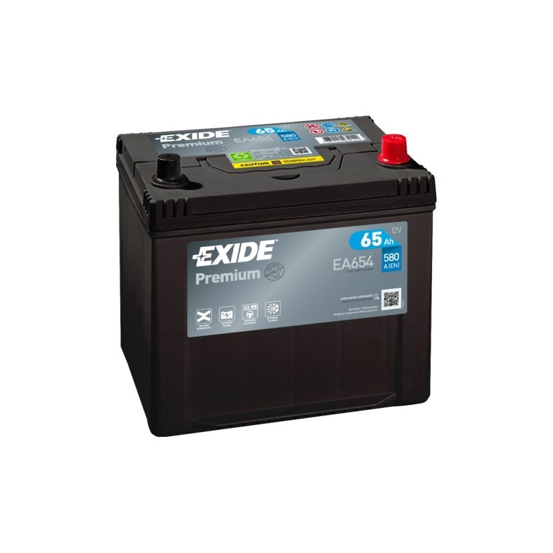 Akumulator samochodowy Exide Premium EA654 EFB 65 Ah 12 V 580 A Akumulator samochodowy Exide Premium EA654 EFB 65 Ah 12 V 580 A