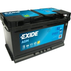 Exide EK820 akumulator samochodowy AGM 82 Ah 12 V 800 A