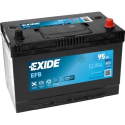 Akumulator Exide EFB EL954, akumulator samochodowy EFB (Enhanced Flooded Battery), 95 Ah, 12 V, 800 A
