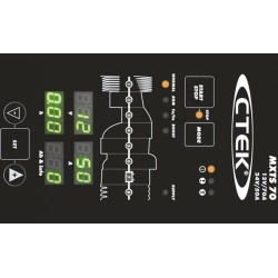 Ładowarka Ctek MXTS 70 50 12 V Czarny
