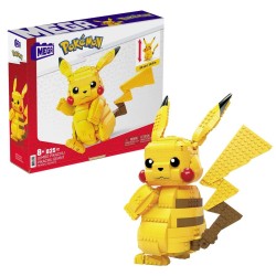 MEGA Pokémon FVK81 akcesorium do zabawek budowlanych Figurka budowlana Żółty