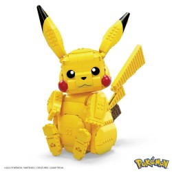 MEGA Pokémon FVK81 akcesorium do zabawek budowlanych Figurka budowlana Żółty