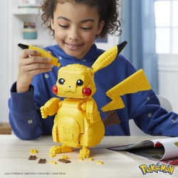 MEGA Pokémon FVK81 akcesorium do zabawek budowlanych Figurka budowlana Żółty