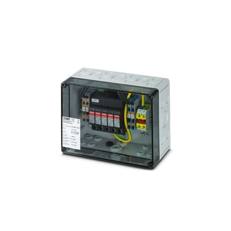 Skrzynka z ogranicznikami przepięć dla 2 MPPT / Phoenix-Contact / 1000DC / 2MPP-SPD-S / box 2 MPPT / 1101176 / Ogranicznik