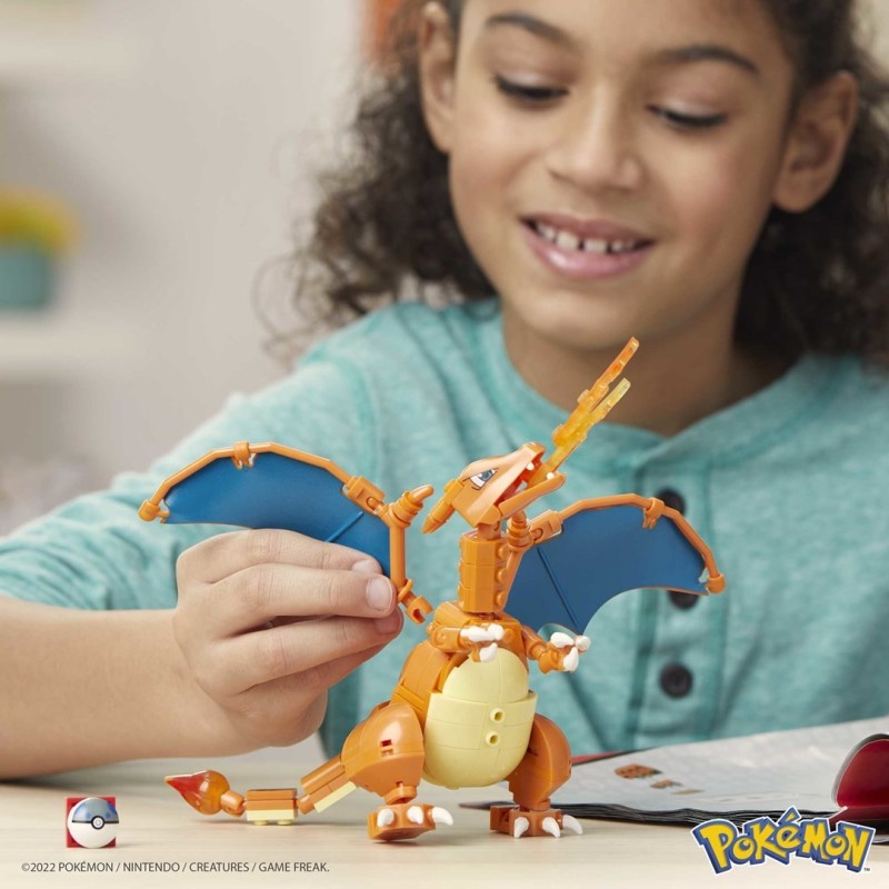 MEGA Charizard Pokemon do zbudowania GWY77 p6 MATTEL MEGA Charizard Pokemon do zbudowania GWY77 p6 MATTEL