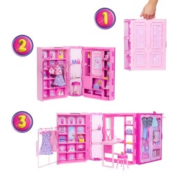 Barbie Szafa Marzeń 3.0 Zestaw HXD59