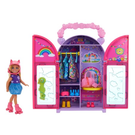 Barbie Szafa Chelsea Zestaw + Lalka
